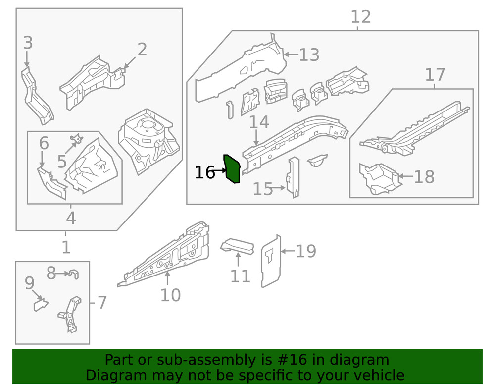 Genuine Mitsubishi Front Plate 5220AQ10
