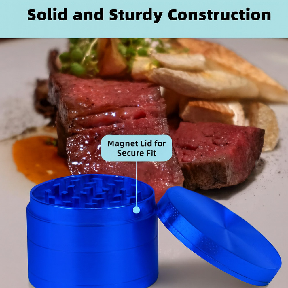 Legend Returns 2024 Edition Pocket Friendly Herb Grinder, Smooth Crusher Tool