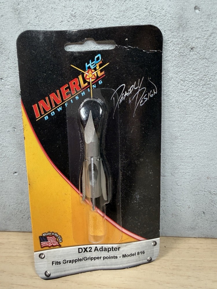 Innerloc H2O Bowfishing DX2 Adapter for Grapple & Gripper Points #816