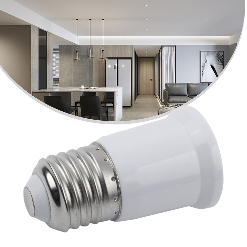 Light Bulb Socket Extender E26/E27 Screw In Adapter 3cm 1.2 Inch Extension/ Base
