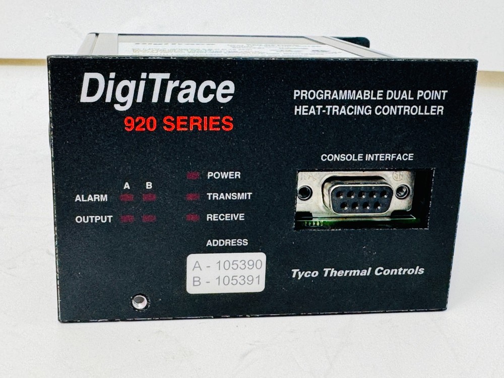 Digitrace 920HTC 10260-001 programmable Dual Point Heat Tracing Controller