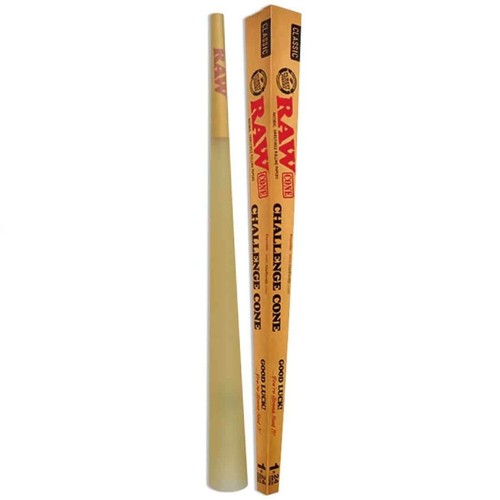 Raw Classic -2ft Pre-Roll Challenge Cone 1Pc