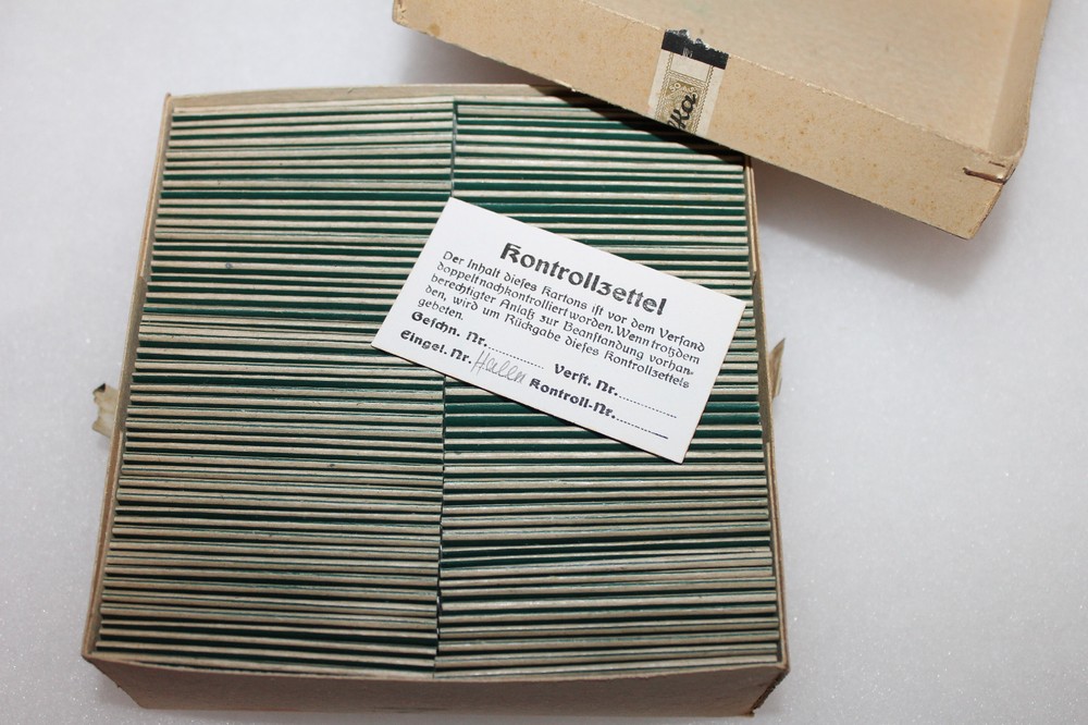 WW2 German Efka Cigarette Rolling Papers Pack,Unissued from Original Maker's Box