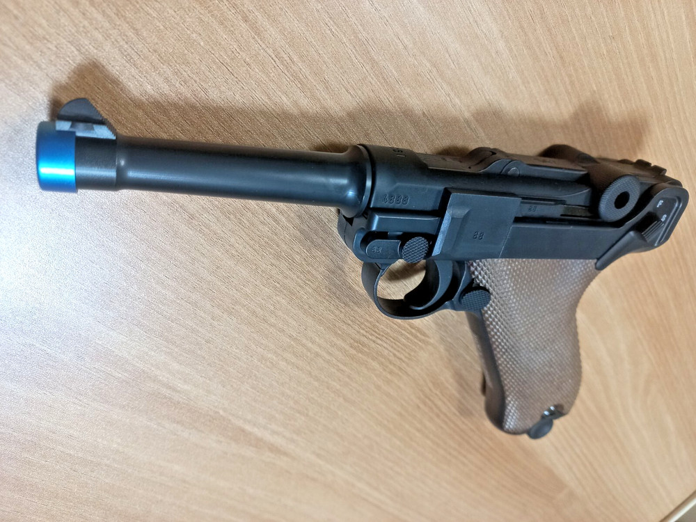 Luger P08 Spring Powered 6mm Toy by Academy