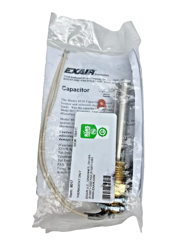 9017 Exair Thermostat, Thermoswitch Temperature Controller