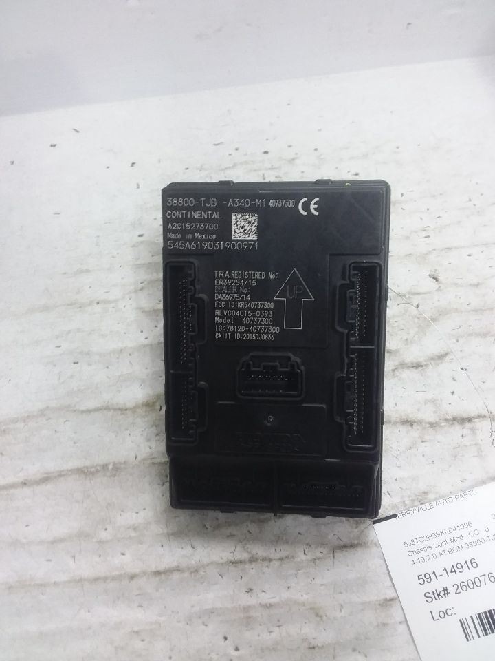 Body Control Module BCM Active Control Engine Mount Fits 19-21 RDX 1786631