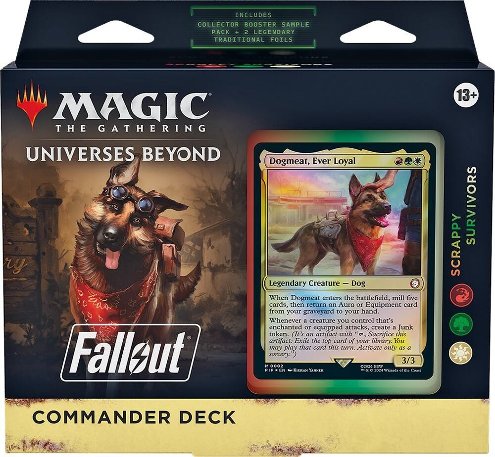 Magic: The Gathering Fallout Commander Deck - Scrappy Survivors SEALED
