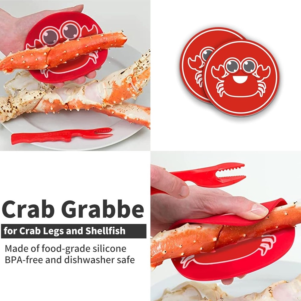 Professional 33-Pc Crab and Lobster Tool Set - Durable, Easy to Clean, Elegant