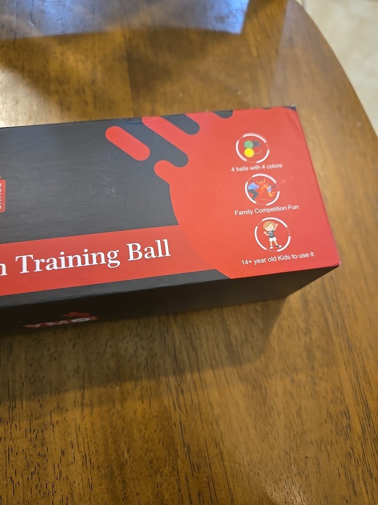 YMX BOXING® Ultimate Reflex Ball Set 4 React Reflex Ball Plus. multicolor