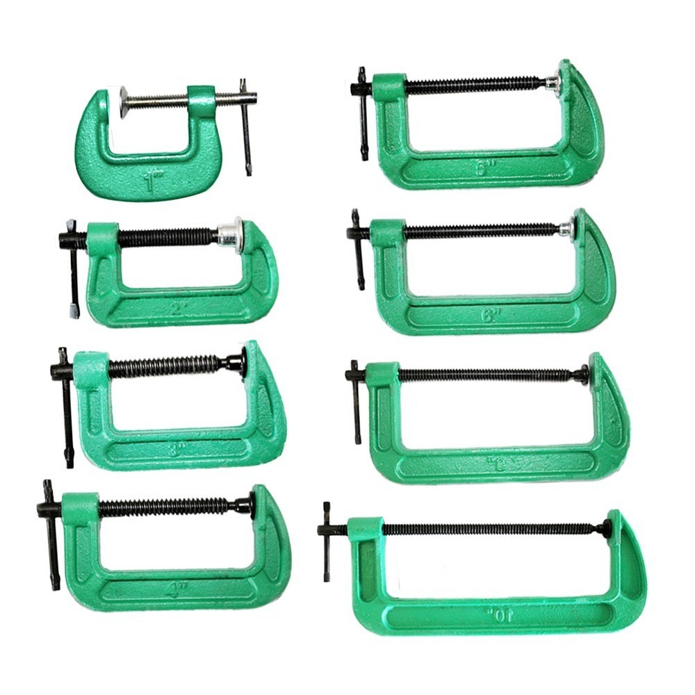 G-type Clamp Iron G Clamp For General Clamping Needs Rust Resisting Finish