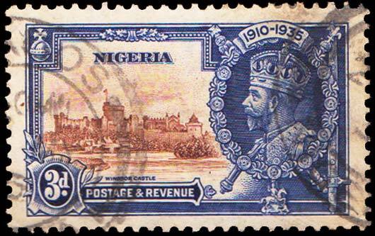 Nigeria Scott 36 Used.