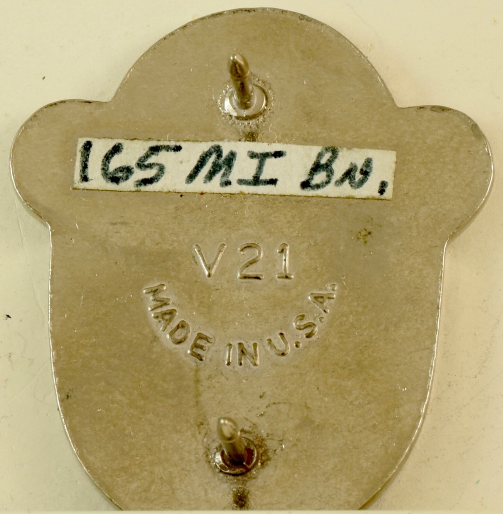 165th Military Intelligence Battalion Crest DI/DUI CB