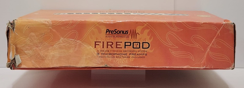PreSonus Firepod FireWire Audio Interface FP10 Studio Recording 24 Bit 96k