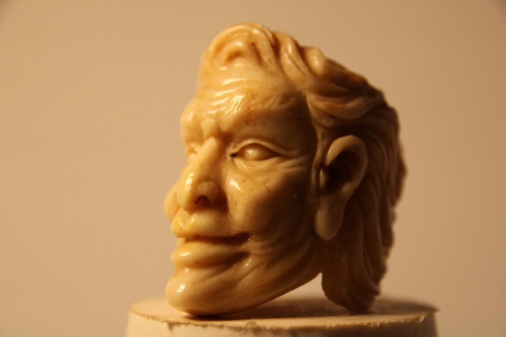 Handcrafted deer antler Jocker ring