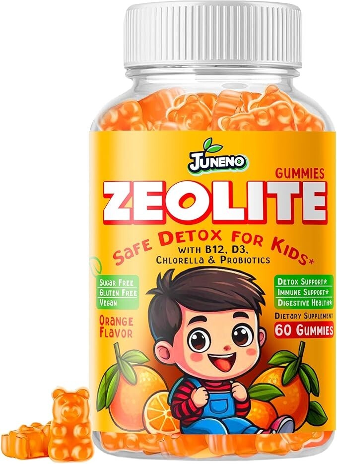 Juneno Zeolite Kids Detox Gummies