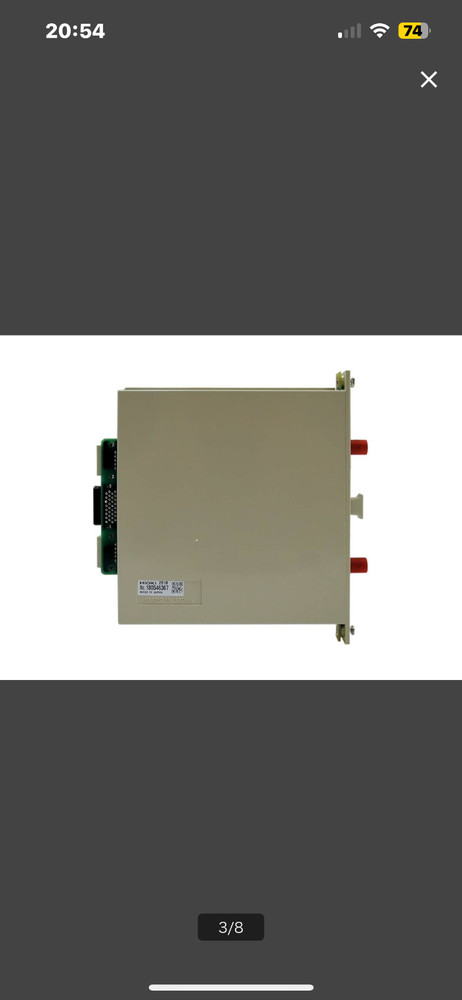 HIOKI 8936 Analog Unit For Memory HiCorder Operation Confirmed Tseted USED