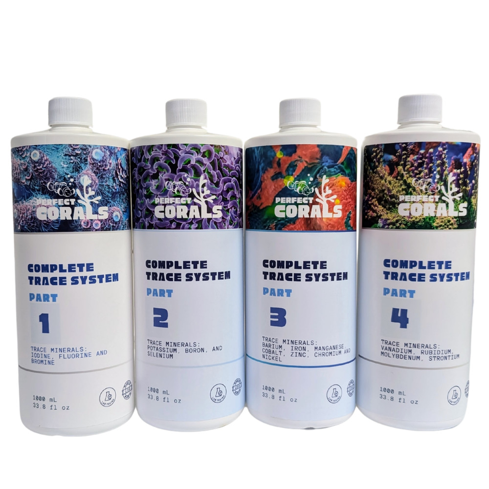Complete Trace System - 2000 mL- Major and Minor Trace Elements for Reeftanks