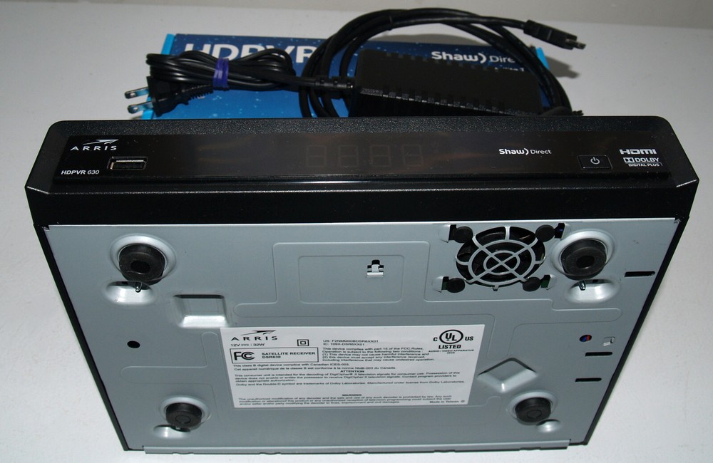 Shaw Direct Arris HDDSR600 SATELLITE RECEIVER Bundle