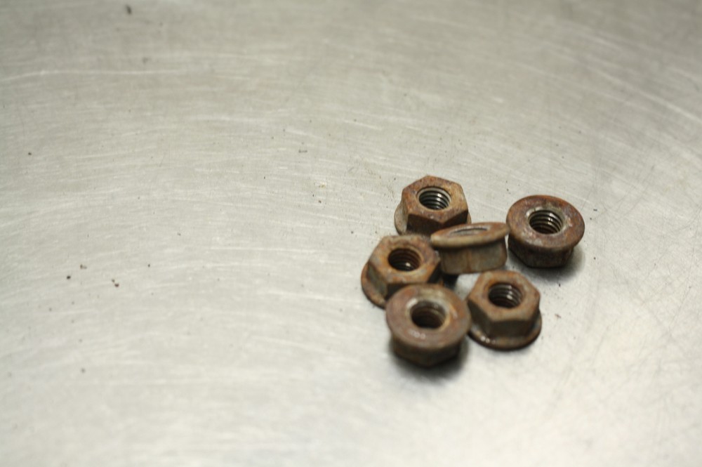 05-07 Triumph Sprint ST1050 Exhaust Header Nuts Bolts