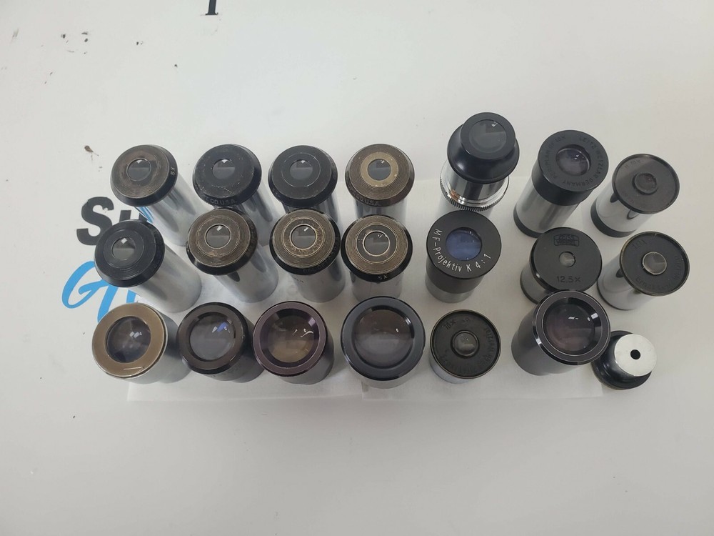 Microscope Eyepieces - Big Group of 21 units