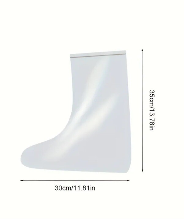 Plastic Covers For Shoes - Bundle Of 5 Pairs