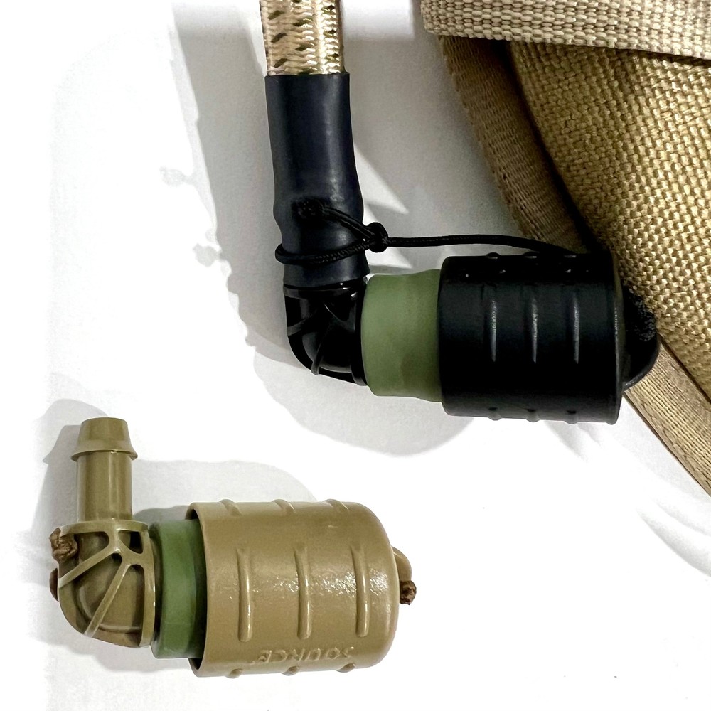 US Military New Push-Pull Valve Hydration Bladder Valve Storm 3 Pack