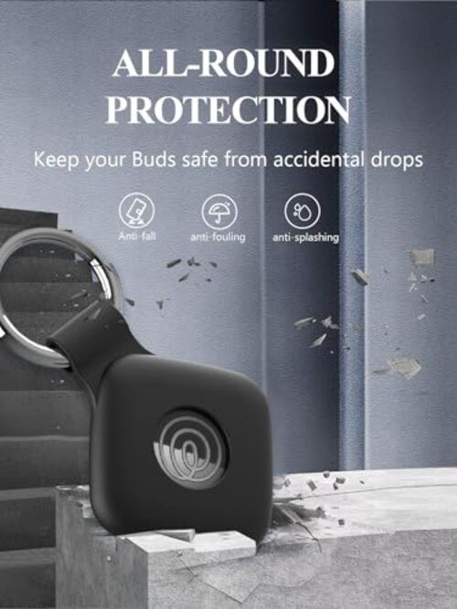 Case for Tile by Life360 Mate (2024) Bluetooth Tracker, Soft Silicone