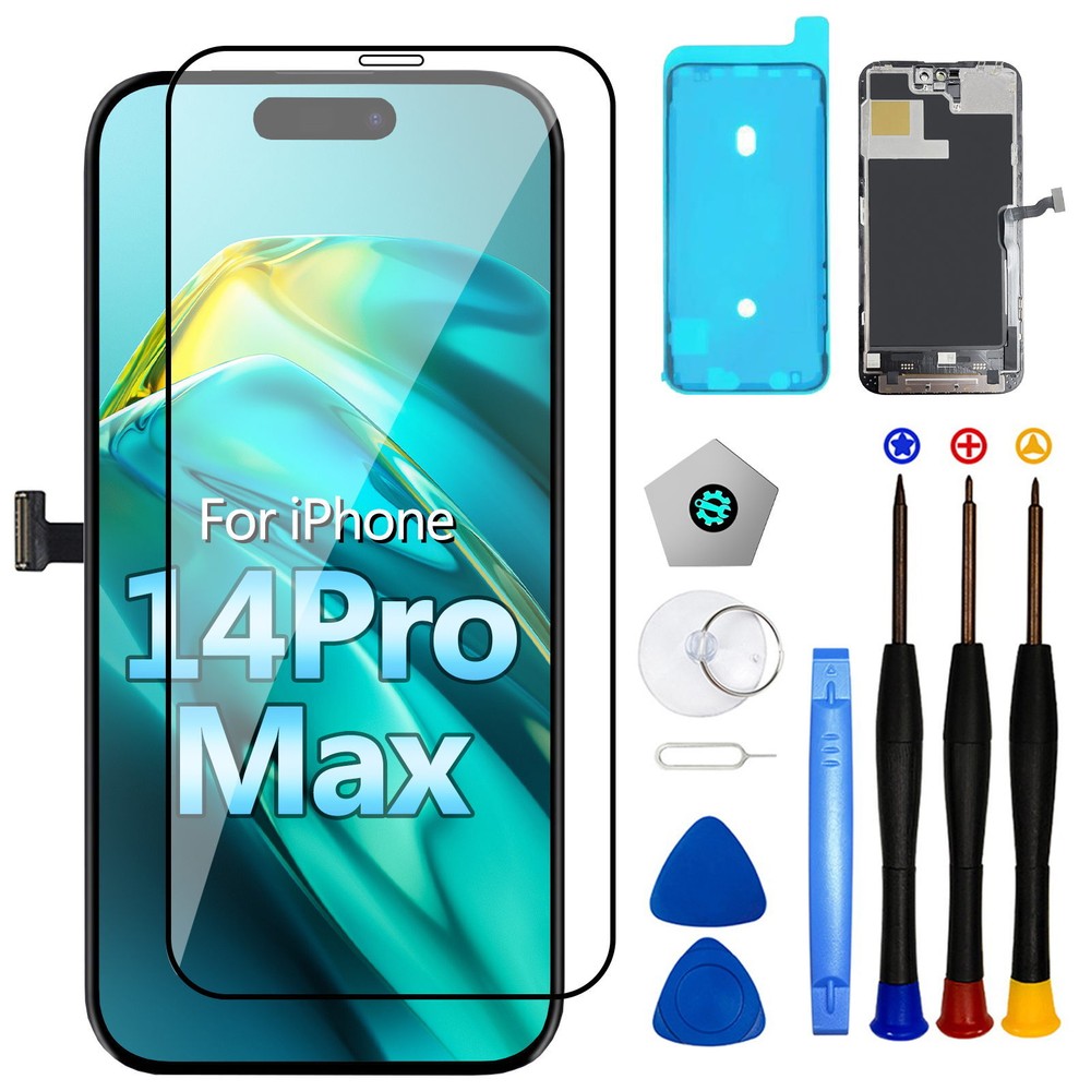 For iPhone 14 Pro Max LCD Display Screen Touch Digitizer Replacement Assembly