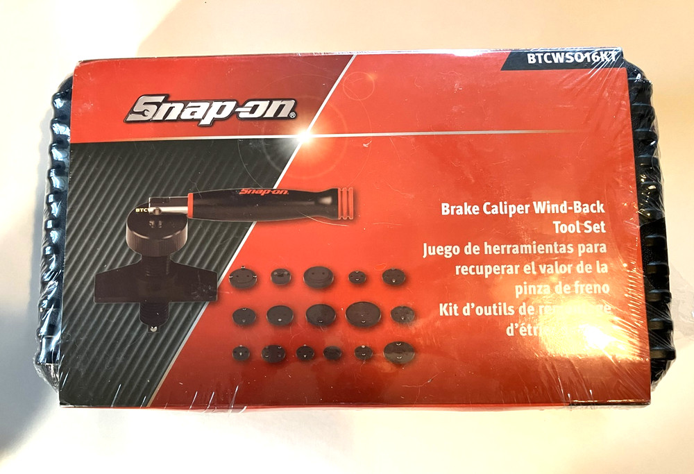 New Snap-on™ Brake Caliper Wind Back Tool Kit BTCWS016KT