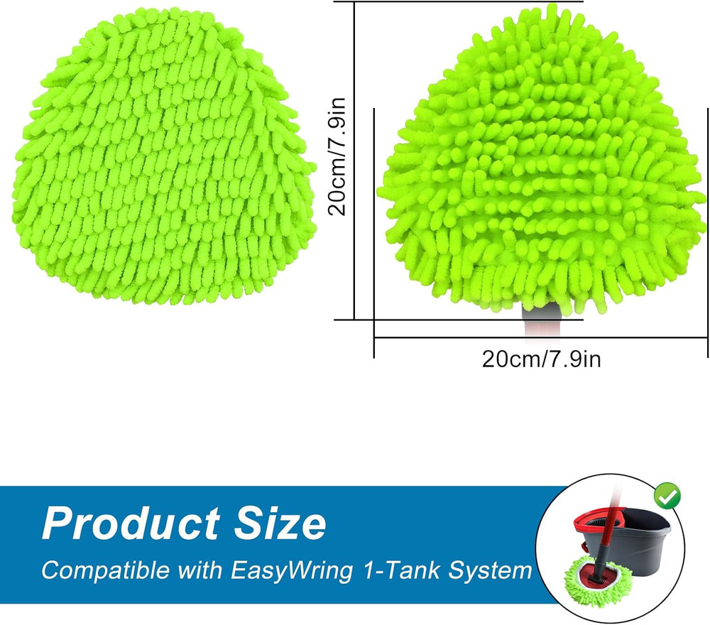 Mop Replace Head for O Cedar, Spin Mop Heads Replacements for Ocedar Easywring 1