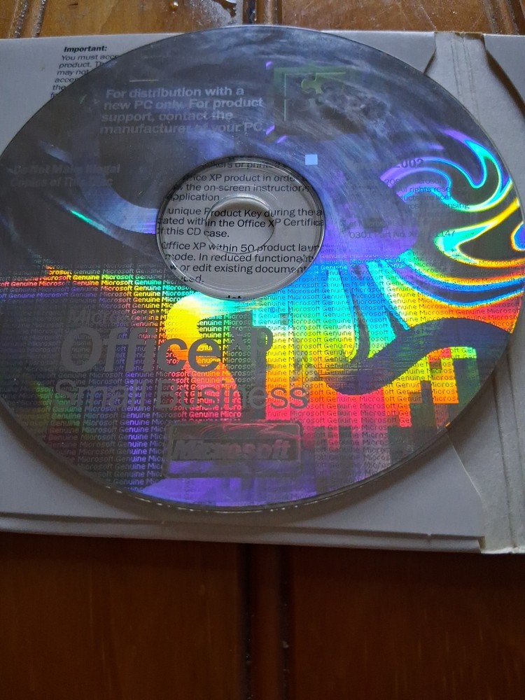 Microsoft Office XP Small Business Windows w/ Product Key