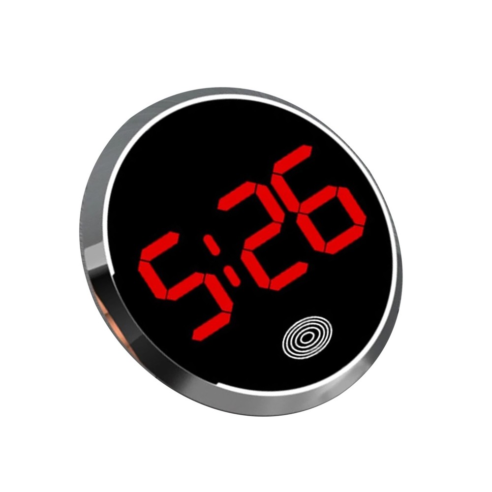 1Pc Car Dashboard Digital Clock Mini Electronic For Dash Vehicle Time Display