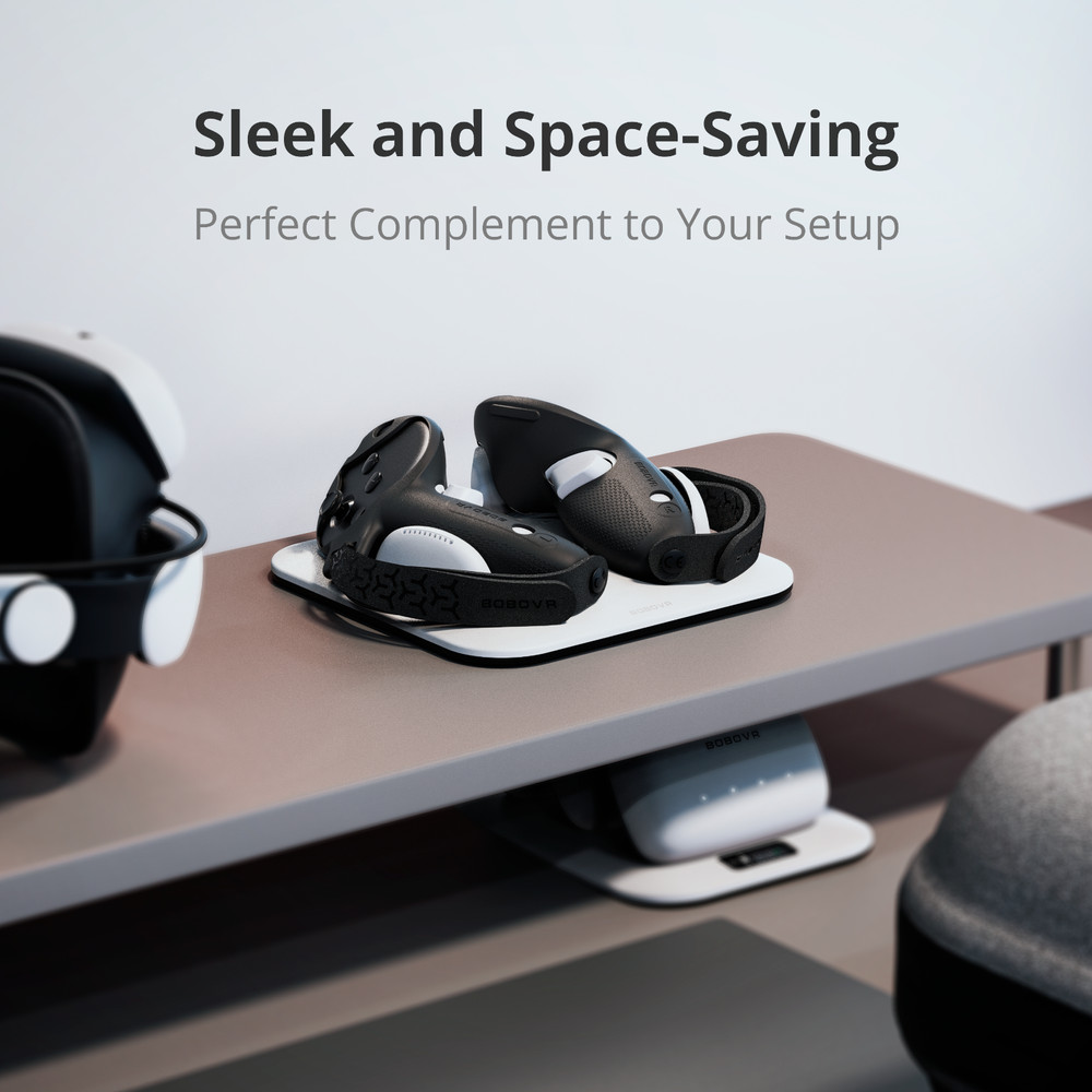 BOBOVR CD3 Controller Charging Combo Compatible with Quest 3 & 3S Accessories
