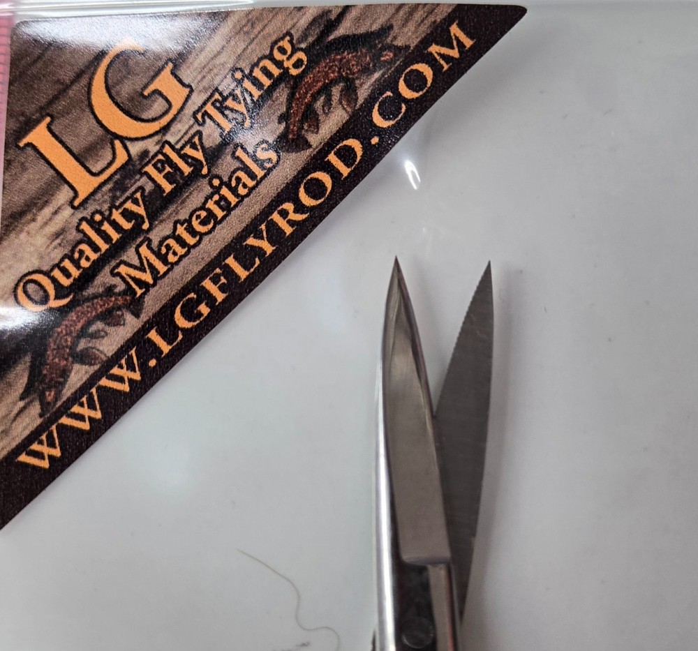 LG Fly Tying " Straight Scissors 4" " all purpose