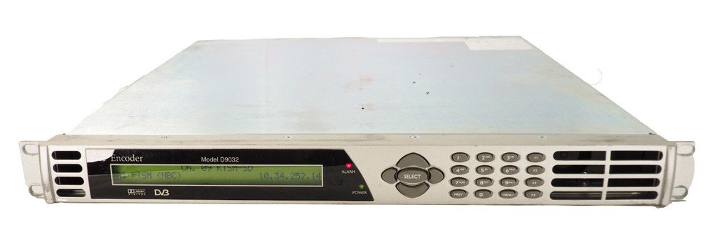 CISCO SCIENTIFIC ATLANTA D9032 BROADCAST BROADBAND MPEG-2 PAL/NTSC VIDEO ENCODER