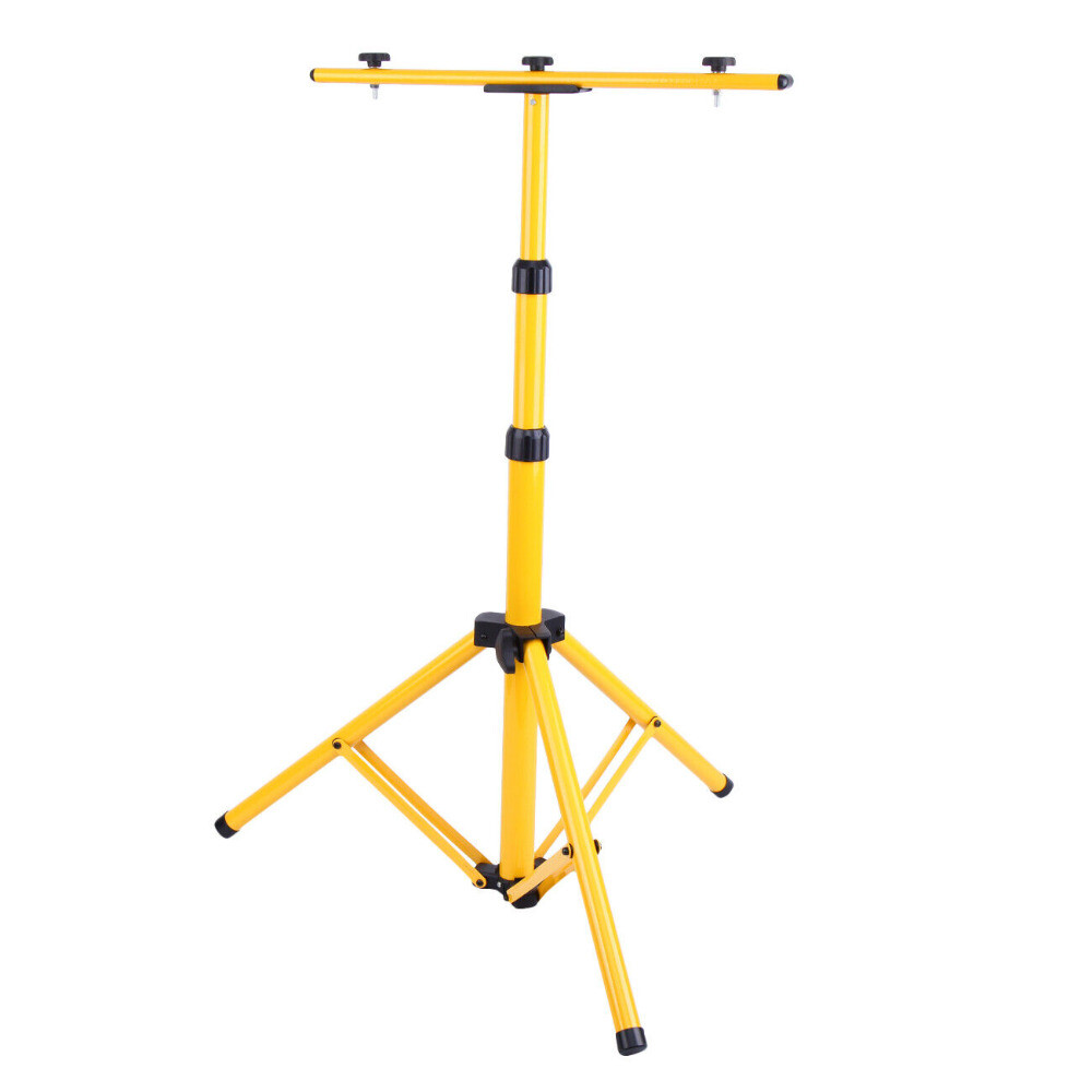 24in-62.2in Adjustable LED Work Light Tripod Stand Flood PAR Light Telescoping