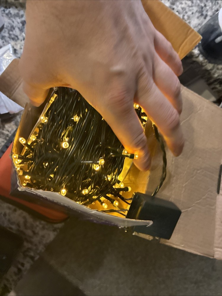 500 LED String Warm White Micro Lights