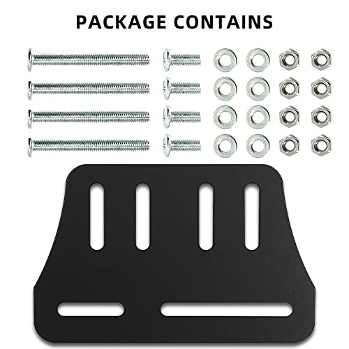 2 PCS Bed Frame Brackets Modi-Plate Bed Frame Adapter/Connector, Heavy Full