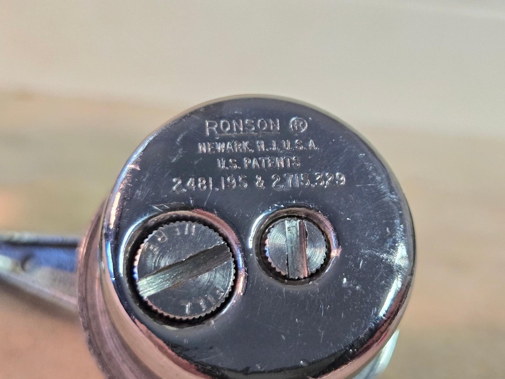 Ronson Nordic crystal Table Lighter