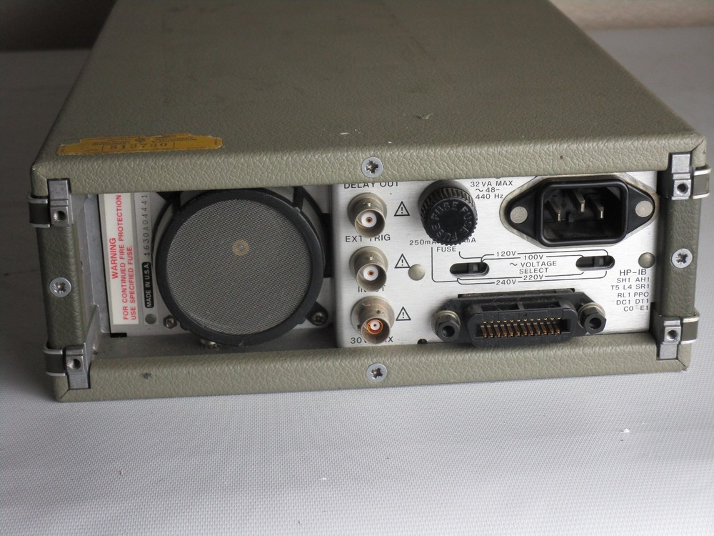 HP Hewlett Packard 3437A System Voltmeter, Untested