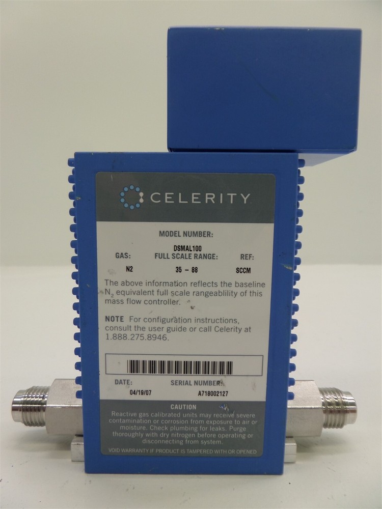 Celerity DSMAL100 IN2 Mass Flow Controller - N2