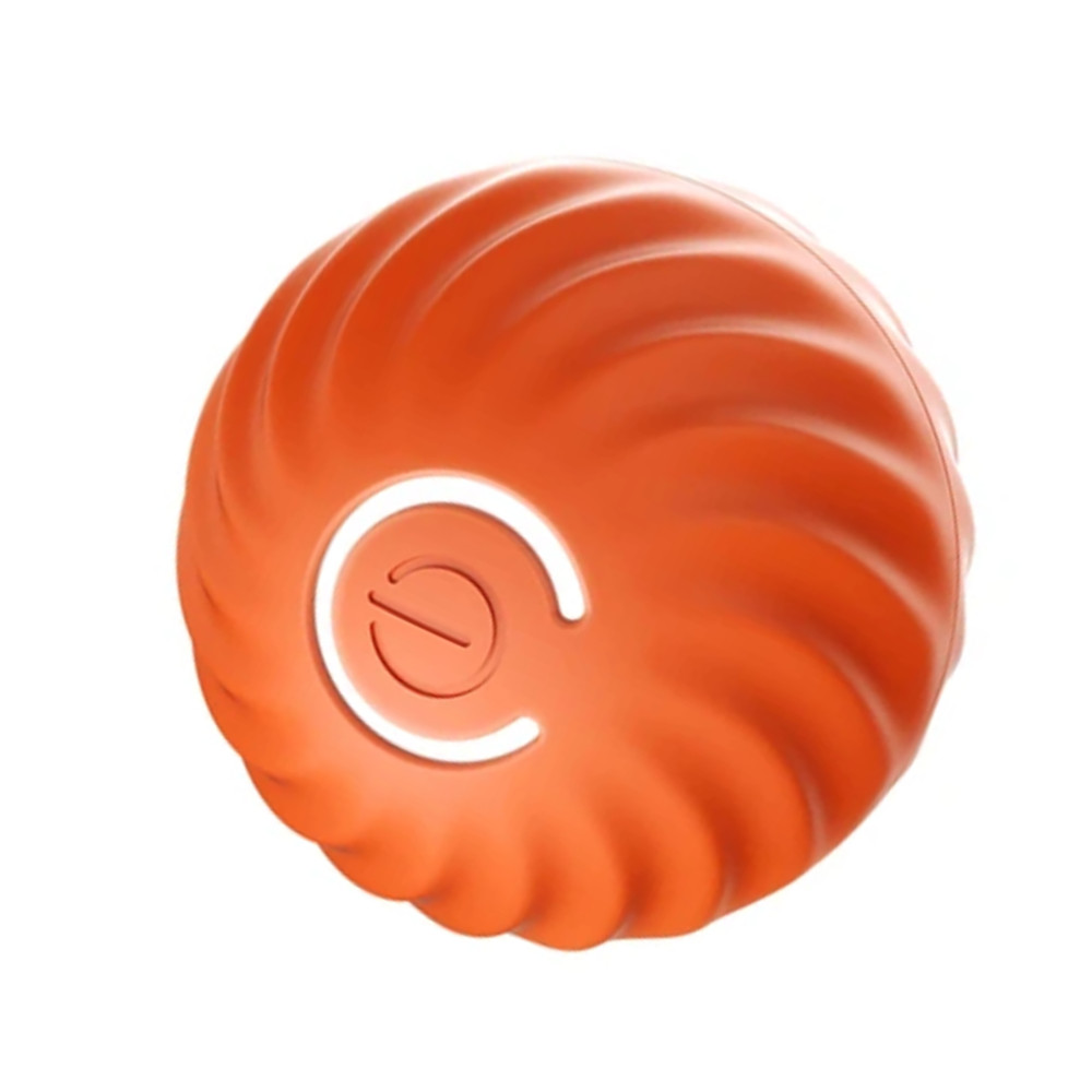 Orange Gravity Jump Ball Toy Replacement Shell TPR Diameter 52mm Dog Plaything e