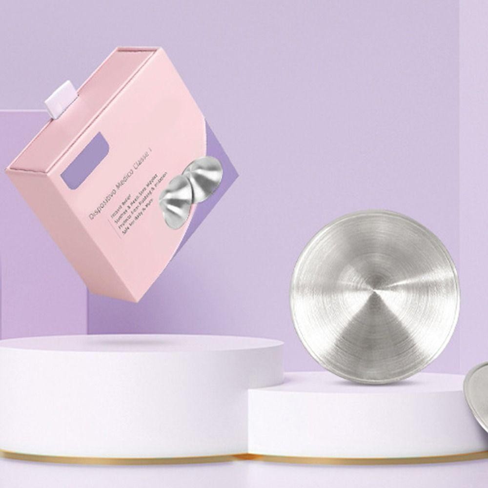 Silver Nipple Shields Breastfeeding Nursing Cups Sore Nipple Protector Relief