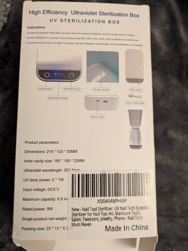 UV STERILIZATION BOX