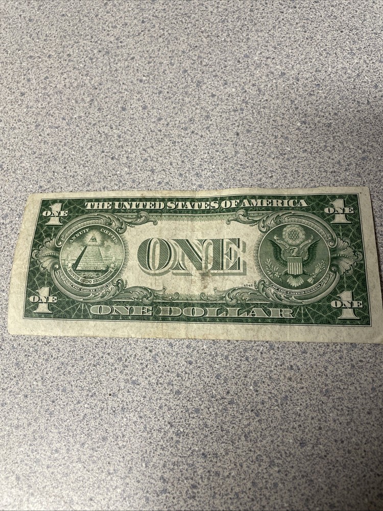 1935 series C Silver Certificate Dollar Bill
