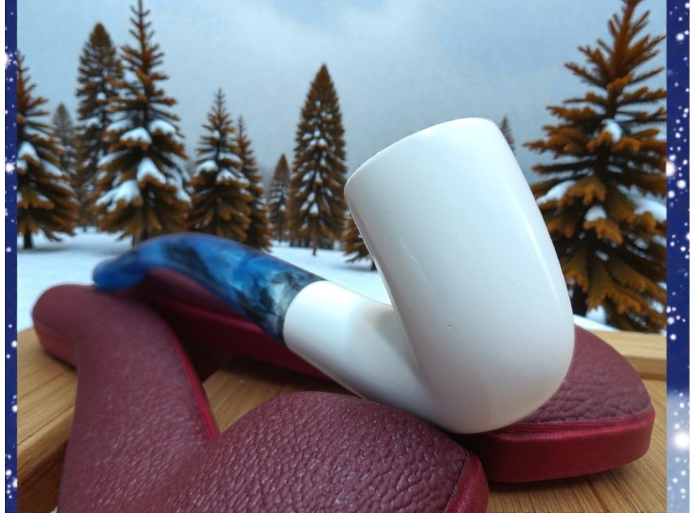Block Meerschaum Blue Ocean Pipe