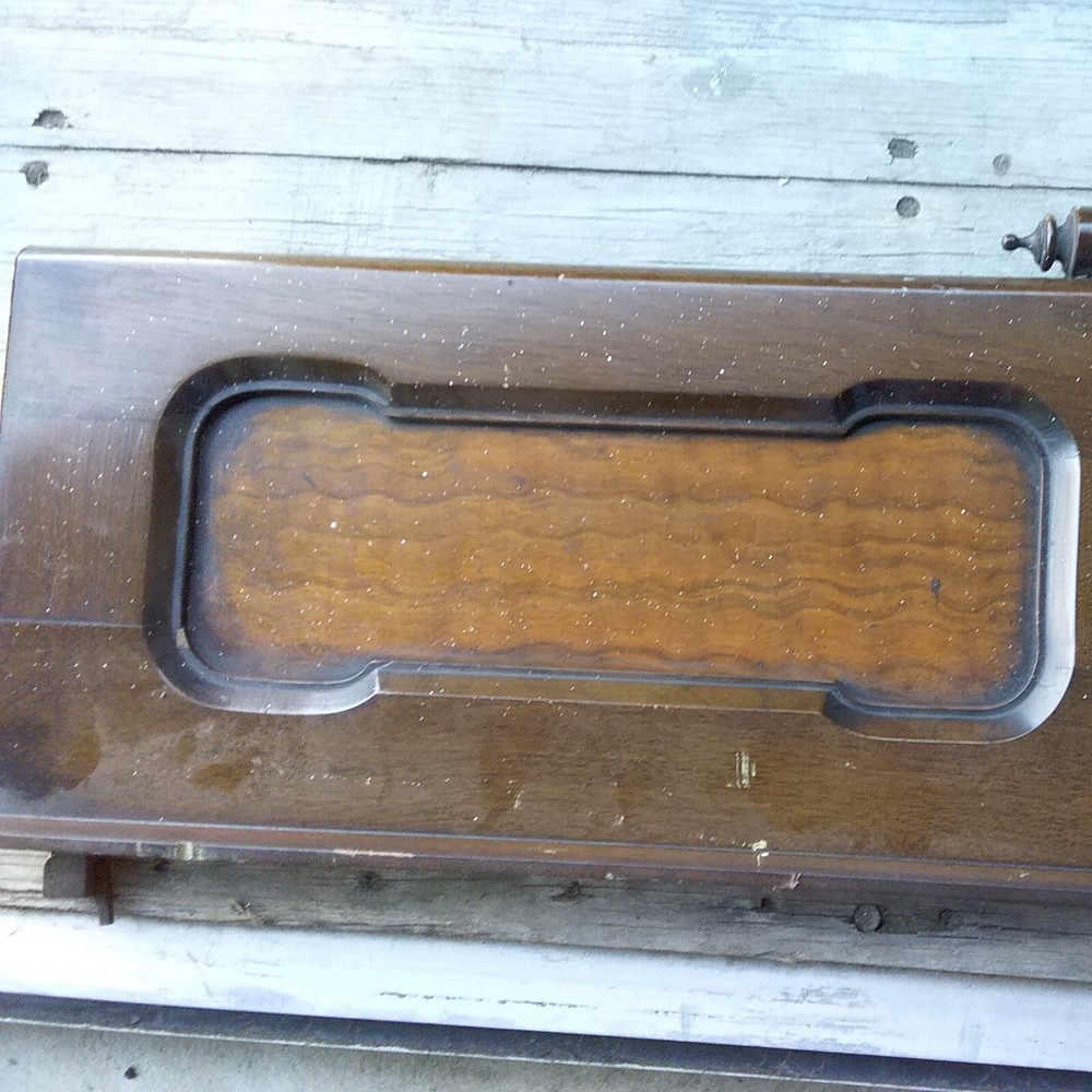 Walnut Wood Architectural Salvage Organ 1880's Panel Solid