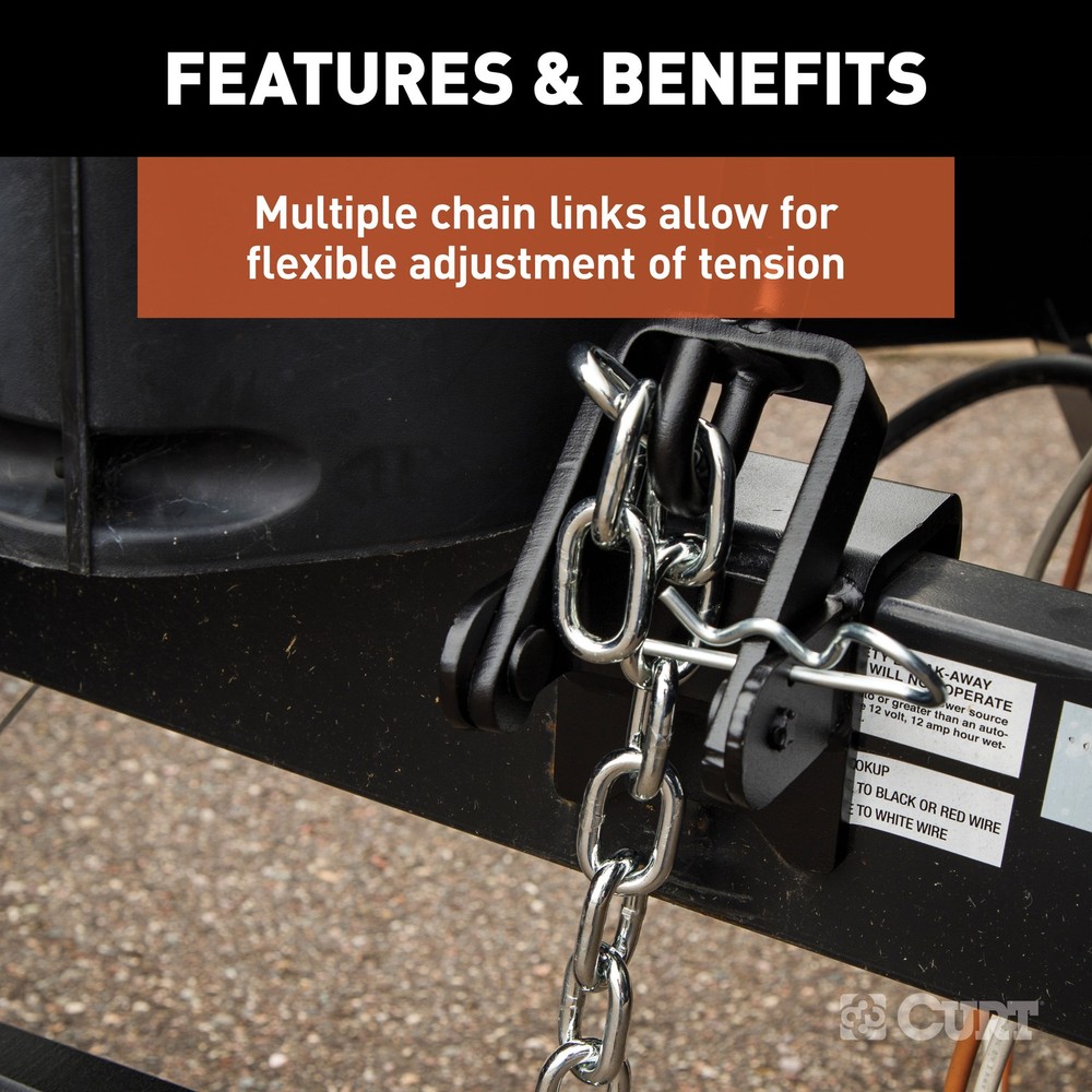 Curt-Replacement Weight Distribution Hitch Chain Kit