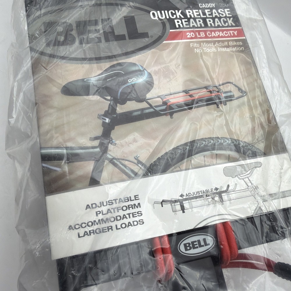 Bell Caddy 350 Bicycle Rack Quick Release 20 Lb Capacity