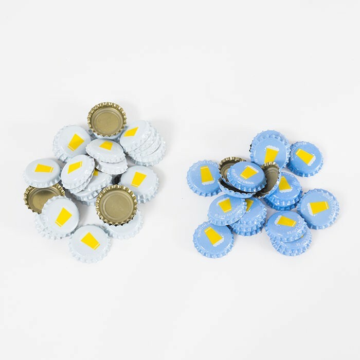 Red Baron Bottle Capper and 144 Count Cold Activated Bottle Caps